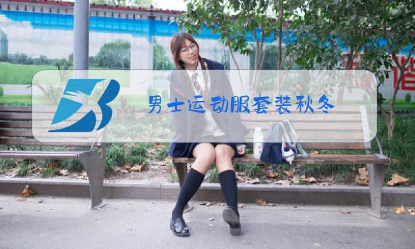 男士运动服套装秋冬 休闲运动图片